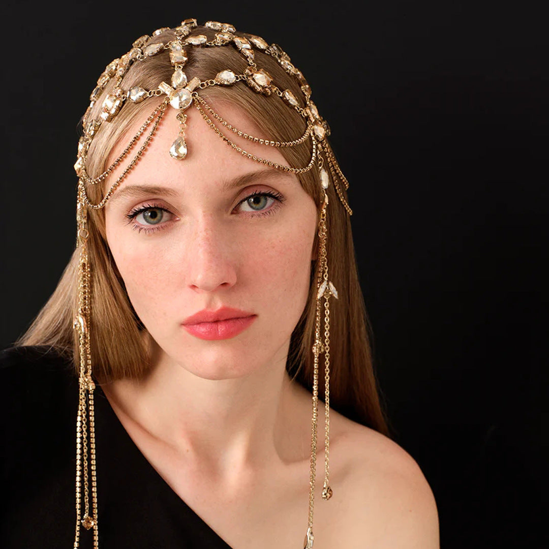 Rhinestone Headpiece – Festive Glam Accessory