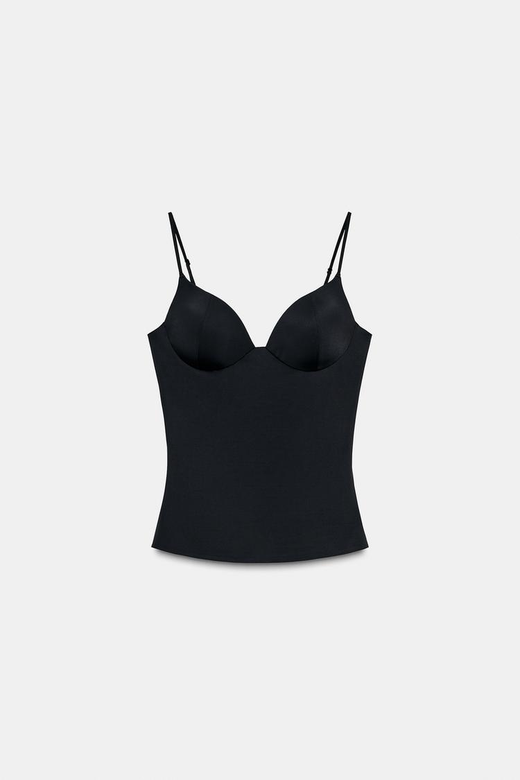 Noira Structured Corset Cami Top