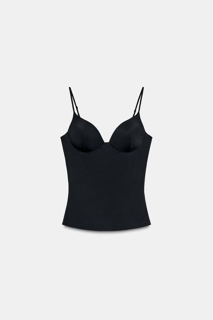 Noira Structured Corset Cami Top