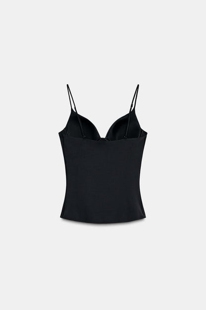 Noira Structured Corset Cami Top