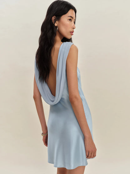 Élan Ice Satin Mini Dress