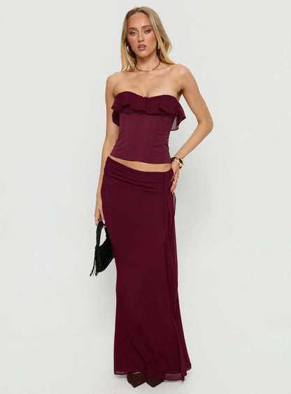Wine Whisper Corset