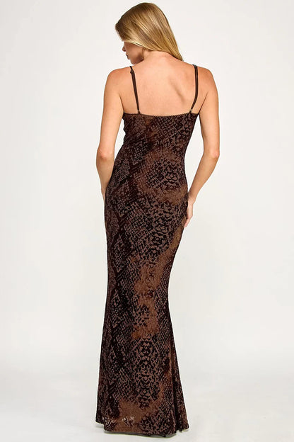 Wild Serpent Hour Gown