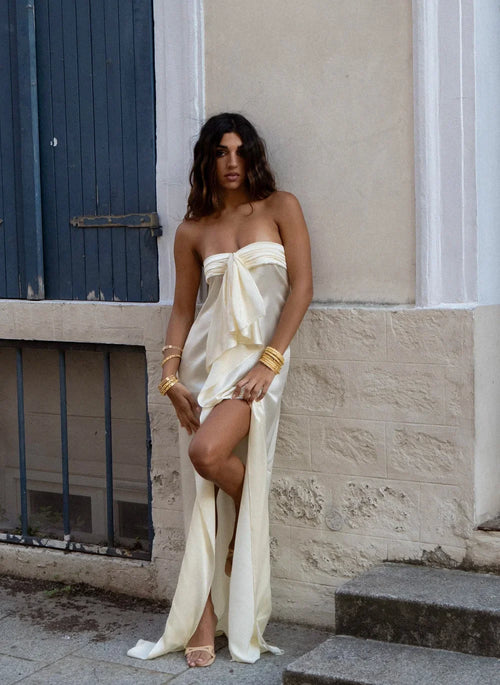 Ivory Solene Knot Gown