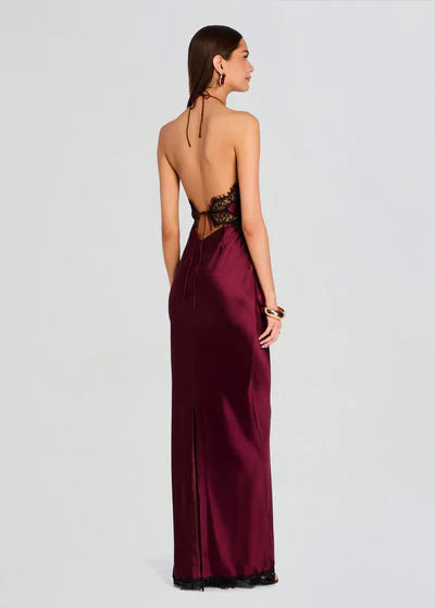 Rouge Lace Siren Maxi Dress