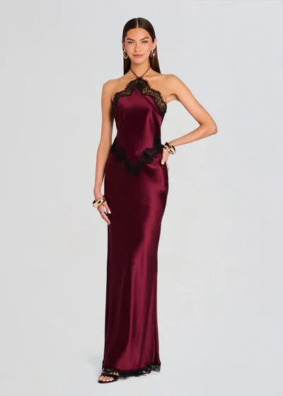 Rouge Lace Siren Maxi Dress