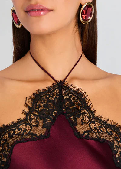 Rouge Lace Siren Maxi Dress