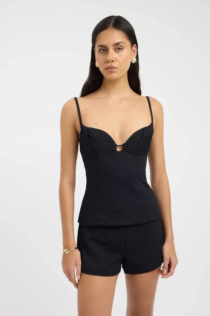 Noir Oyster Top