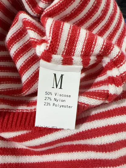 Striped Knit Cardigan