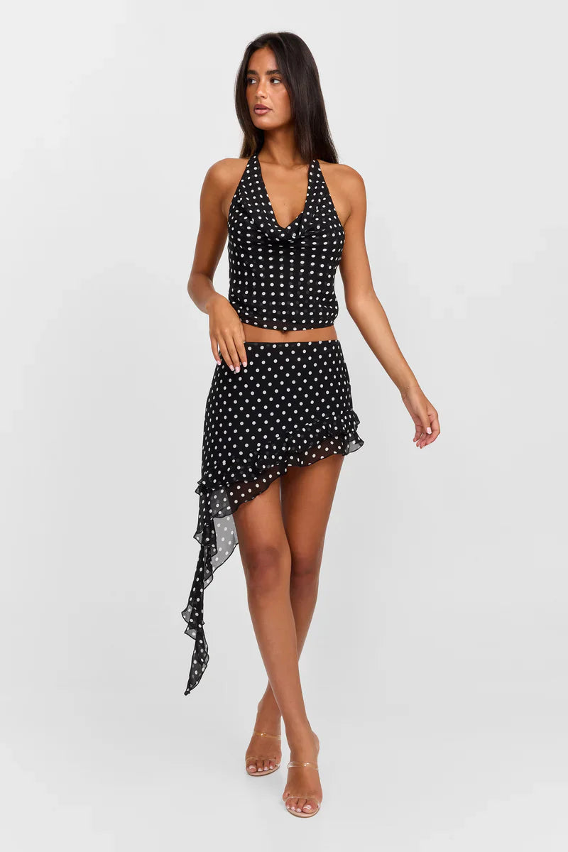 Midnight Dot Sheer Cami
