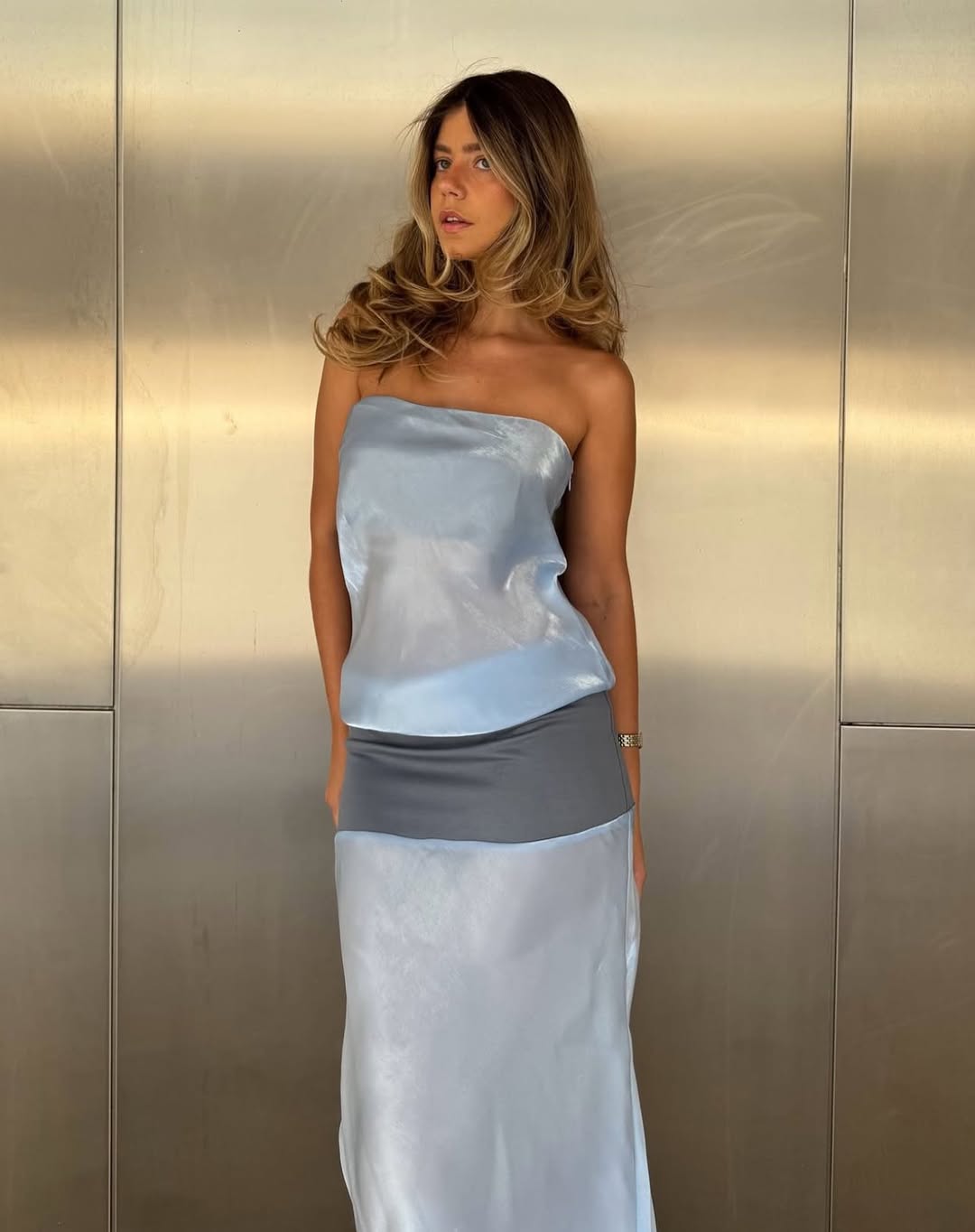 Melt Panel Dress