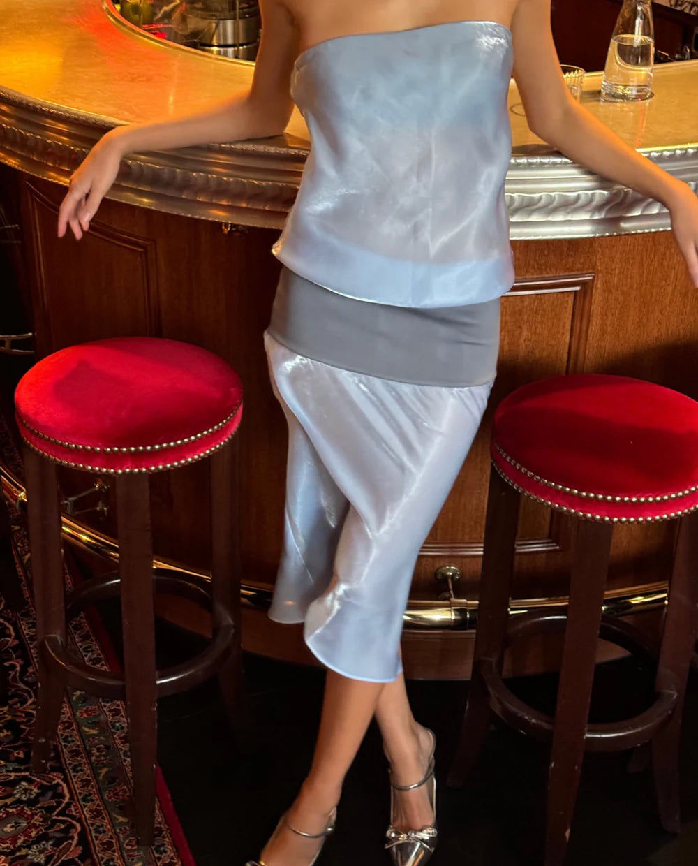 Melt Panel Dress