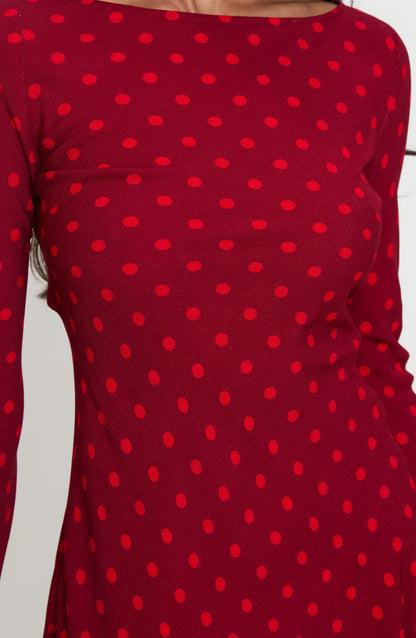 Good Graces Long Sleeve Minidress