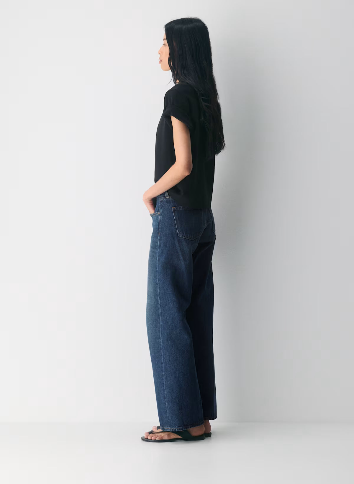 Midnight Drift Baggy Denim Jeans
