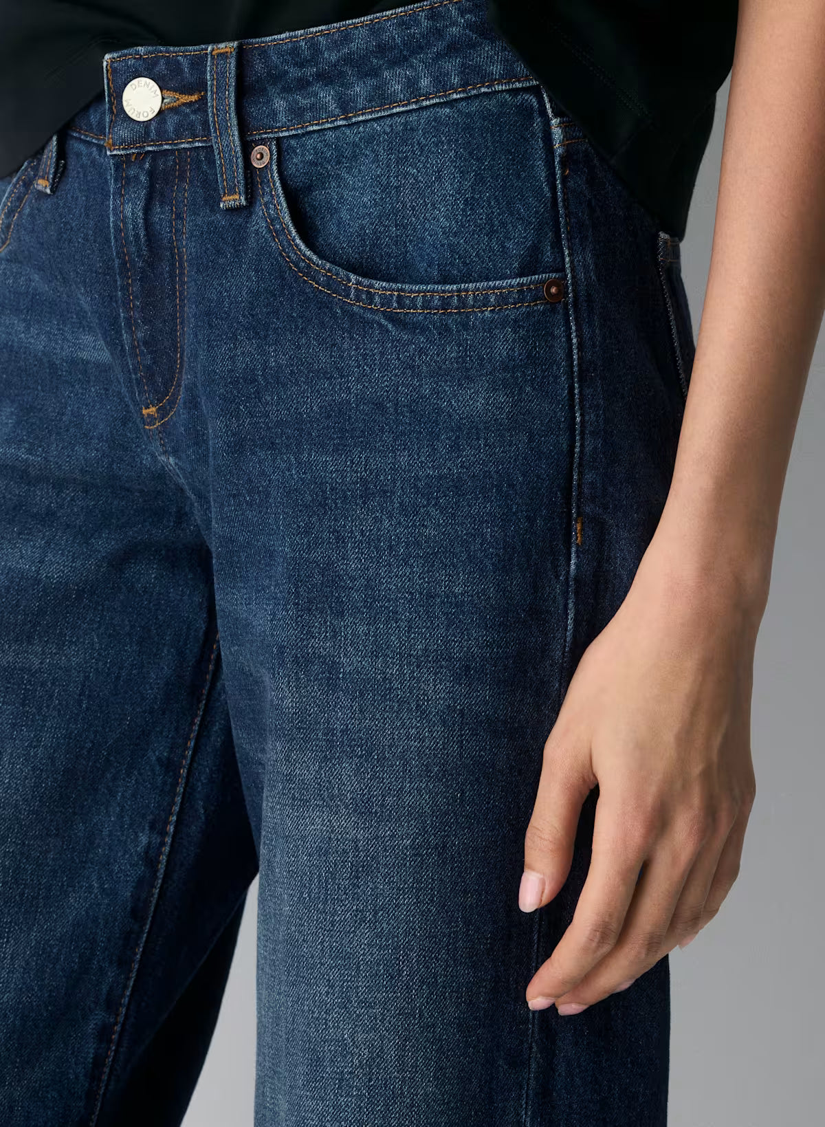 Midnight Drift Baggy Denim Jeans